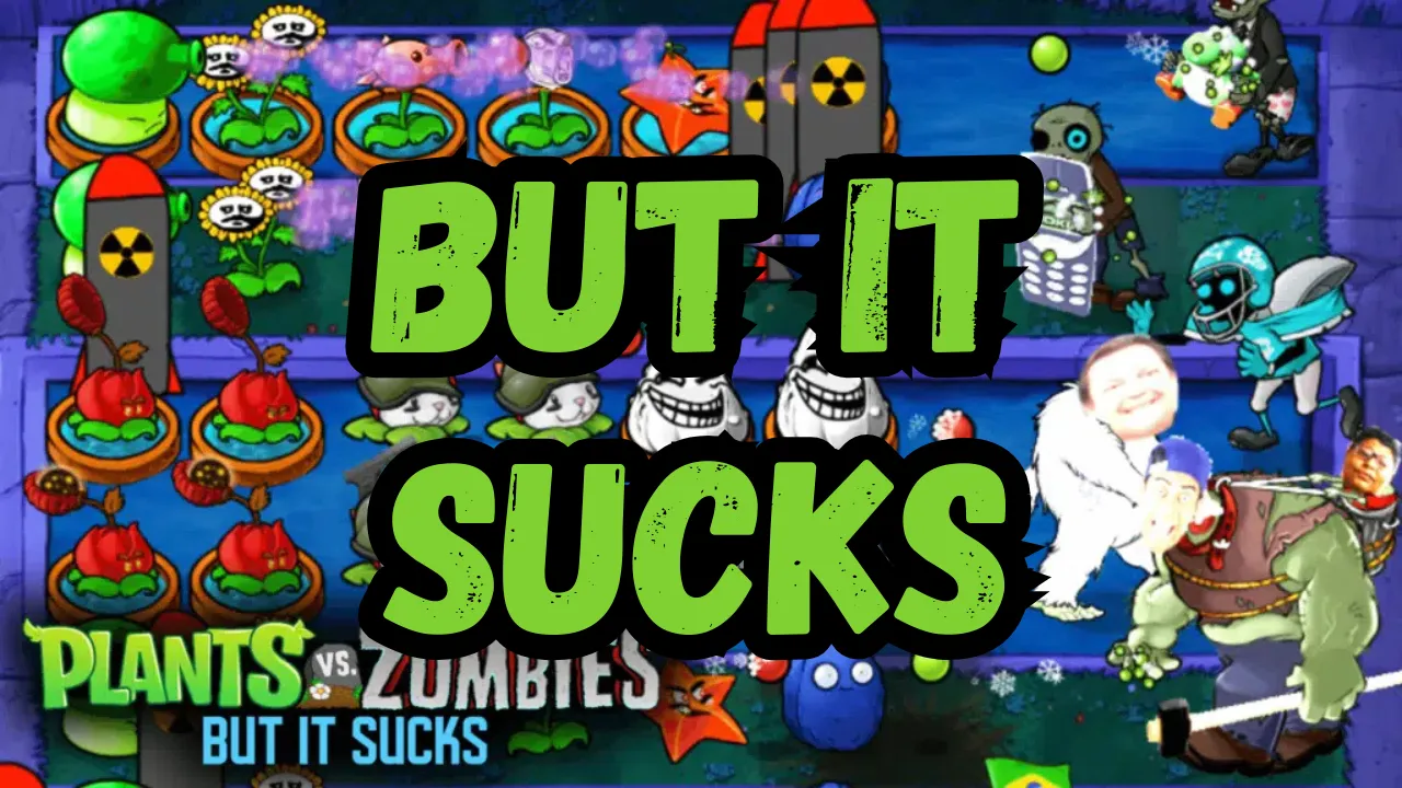 Plants vs Zombies But it Sucks