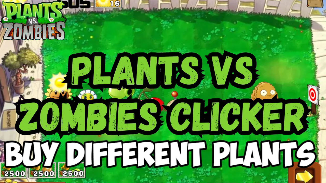 Plants vs Zombies Clicker Mod